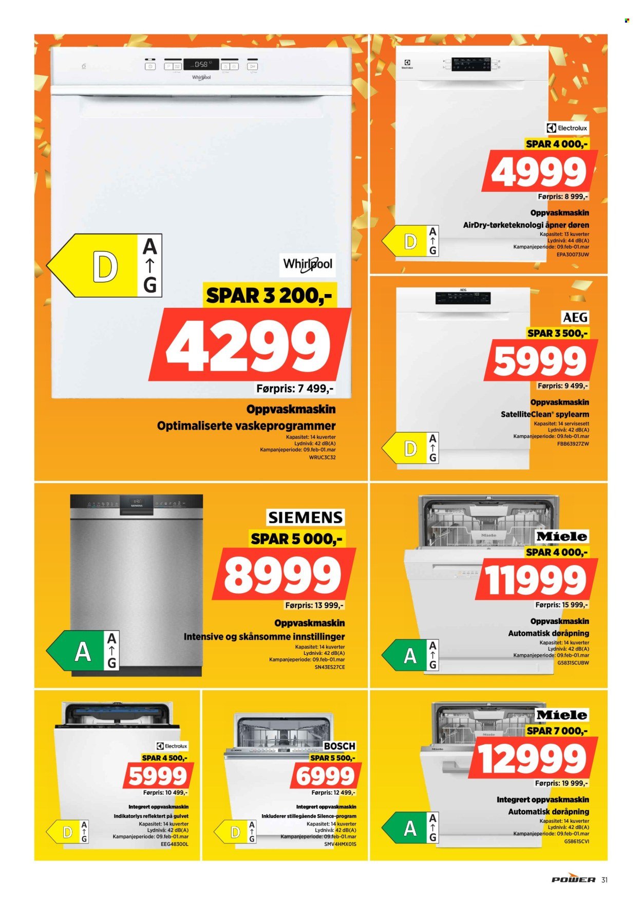 POWER kundeavis - Fra mandag 9. februar 2026 (2026-02-09 - 2026-02-15)