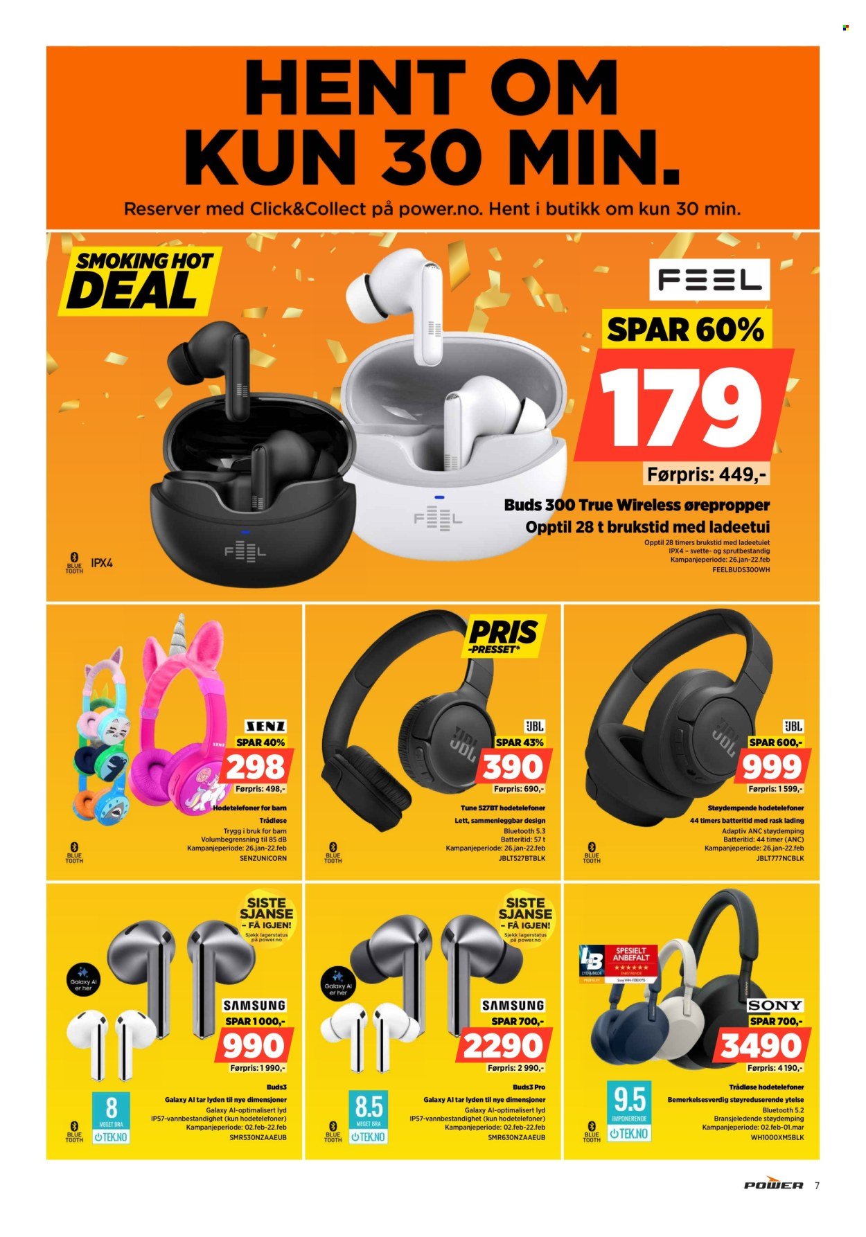 POWER kundeavis - Fra mandag 9. februar 2026 (2026-02-09 - 2026-02-15)