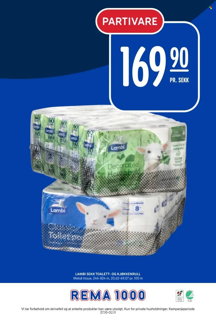REMA 1000 kundeavis - Uke 44 (2025-10-27 - 2025-11-01)