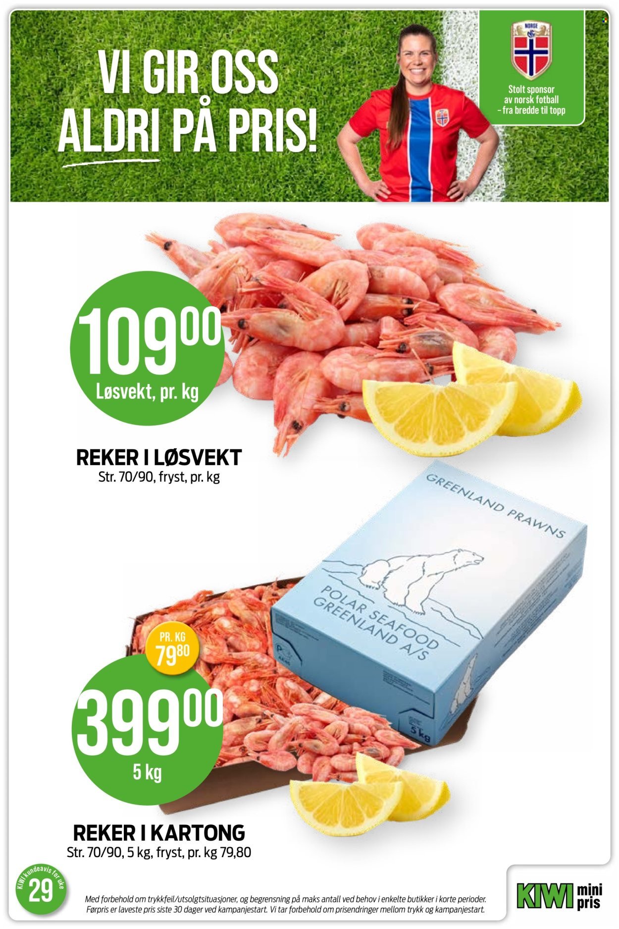KIWI kundeavis - Fra mandag 13. juli 2026