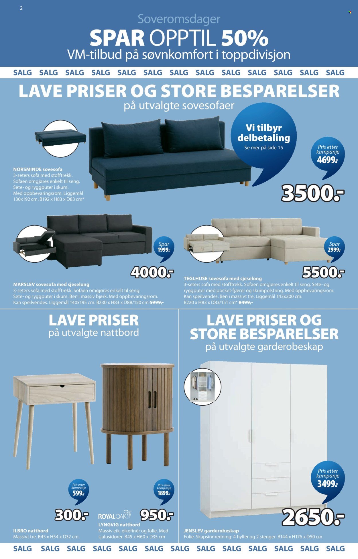 JYSK kundeavis - Fra mandag 29. juni 2026