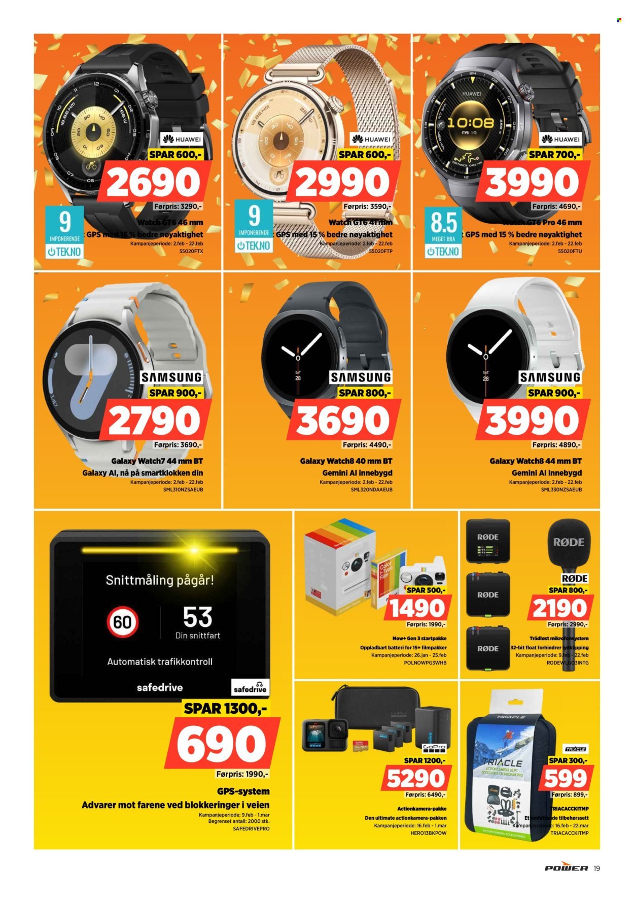 POWER kundeavis - Fra mandag 16. februar 2026 (2026-02-16 - 2026-02-22)