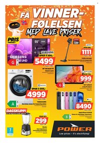 POWER kundeavis - Fra mandag 16. februar 2026 (2026-02-16 - 2026-02-22)