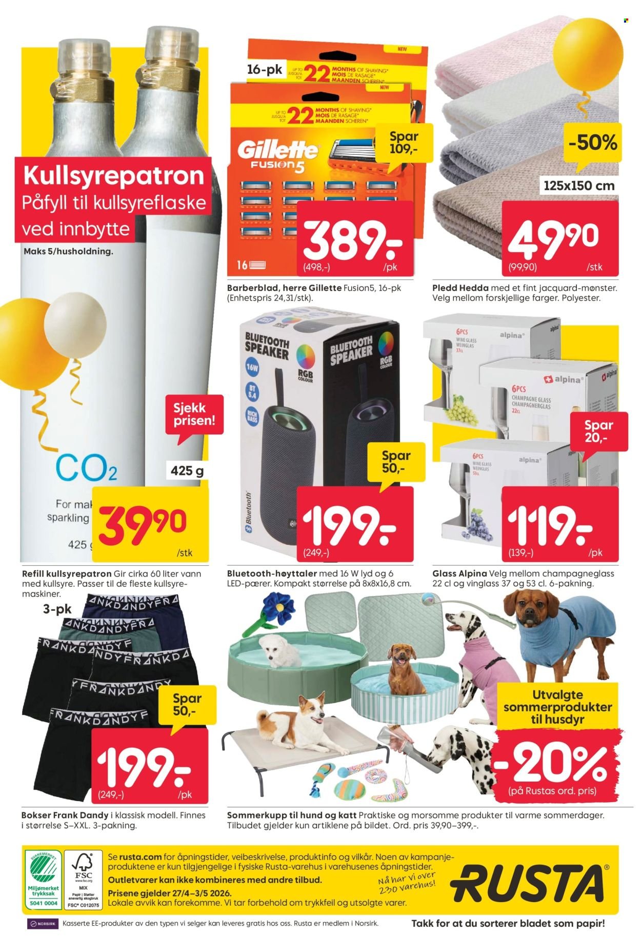 RUSTA kundeavis - Fra mandag 27. april 2026 (2026-04-27 - 2026-05-03)