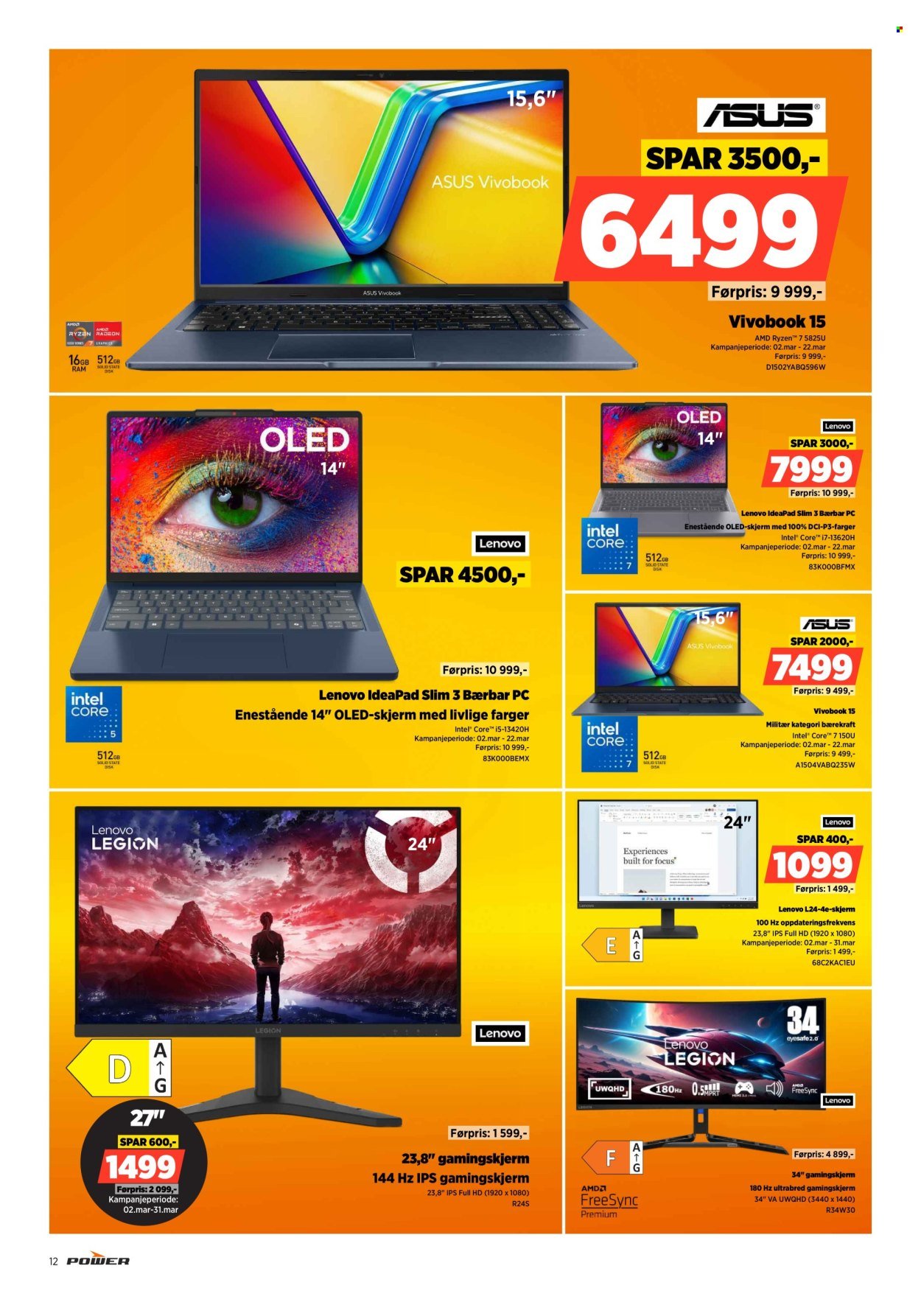 POWER kundeavis - Fra mandag 9. mars 2026 (2026-03-09 - 2026-03-15)