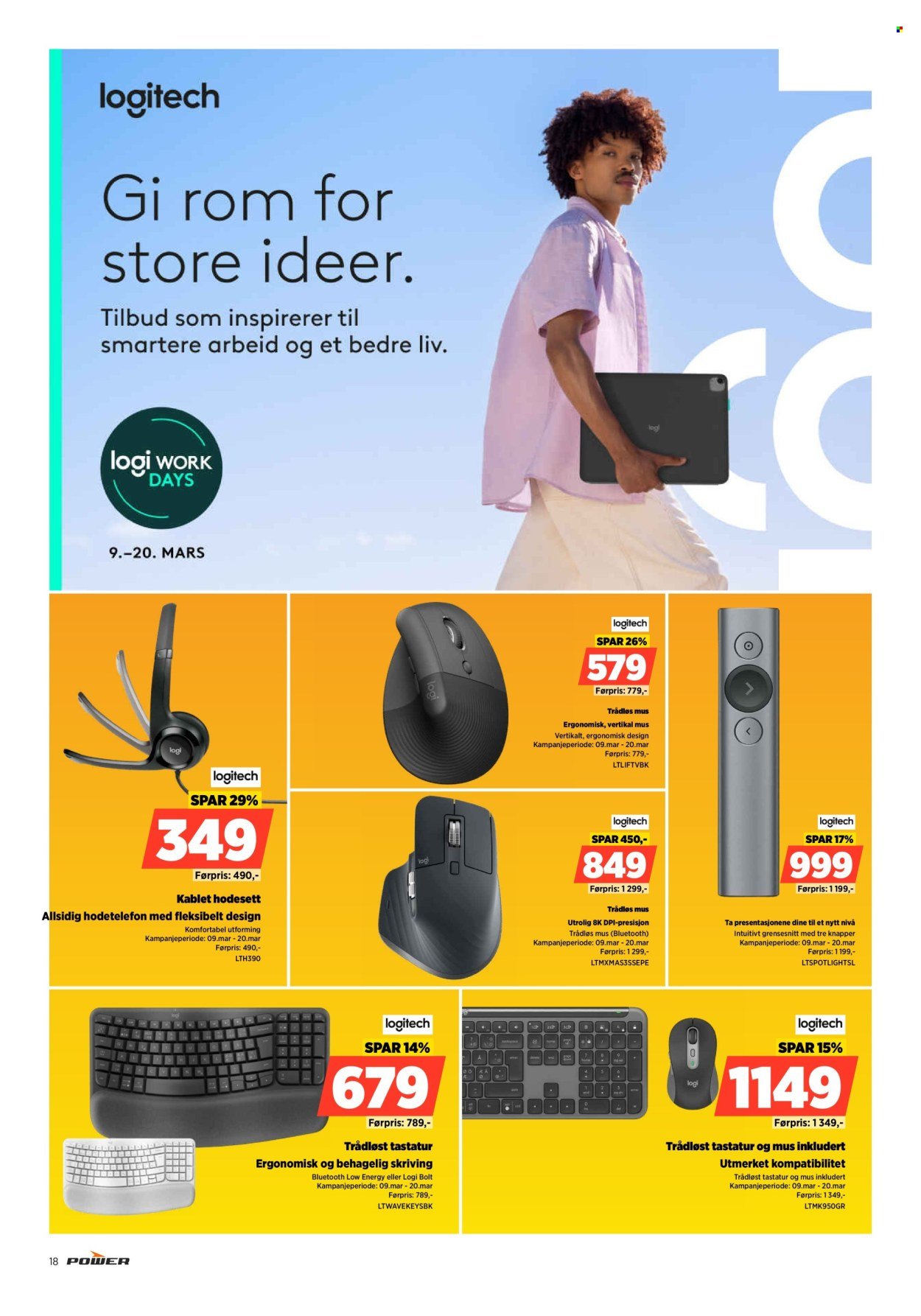 POWER kundeavis - Fra mandag 9. mars 2026 (2026-03-09 - 2026-03-15)