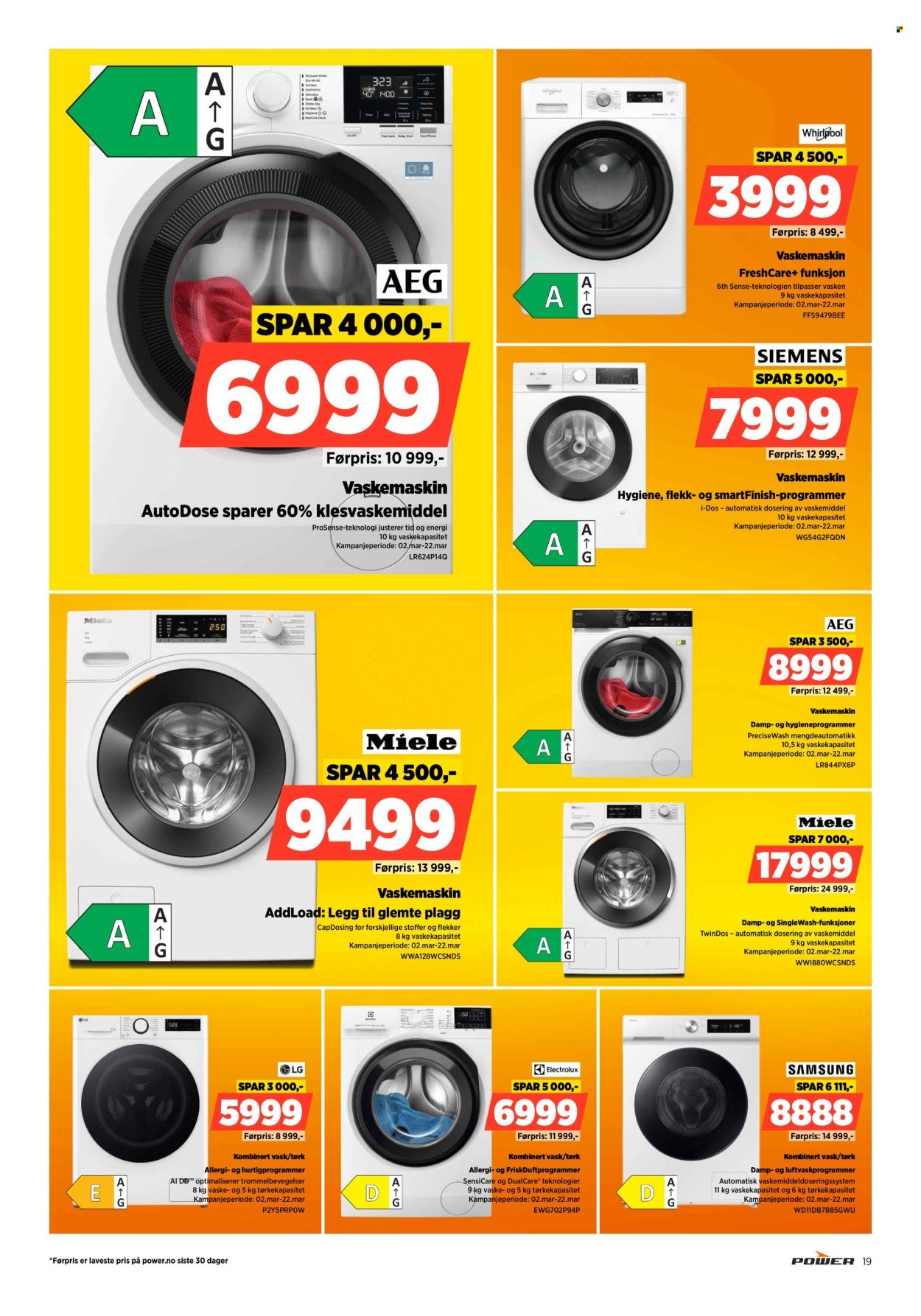 POWER kundeavis - Fra mandag 9. mars 2026 (2026-03-09 - 2026-03-15)