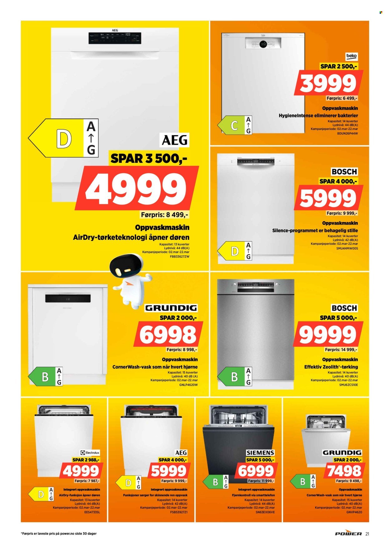 POWER kundeavis - Fra mandag 9. mars 2026 (2026-03-09 - 2026-03-15)