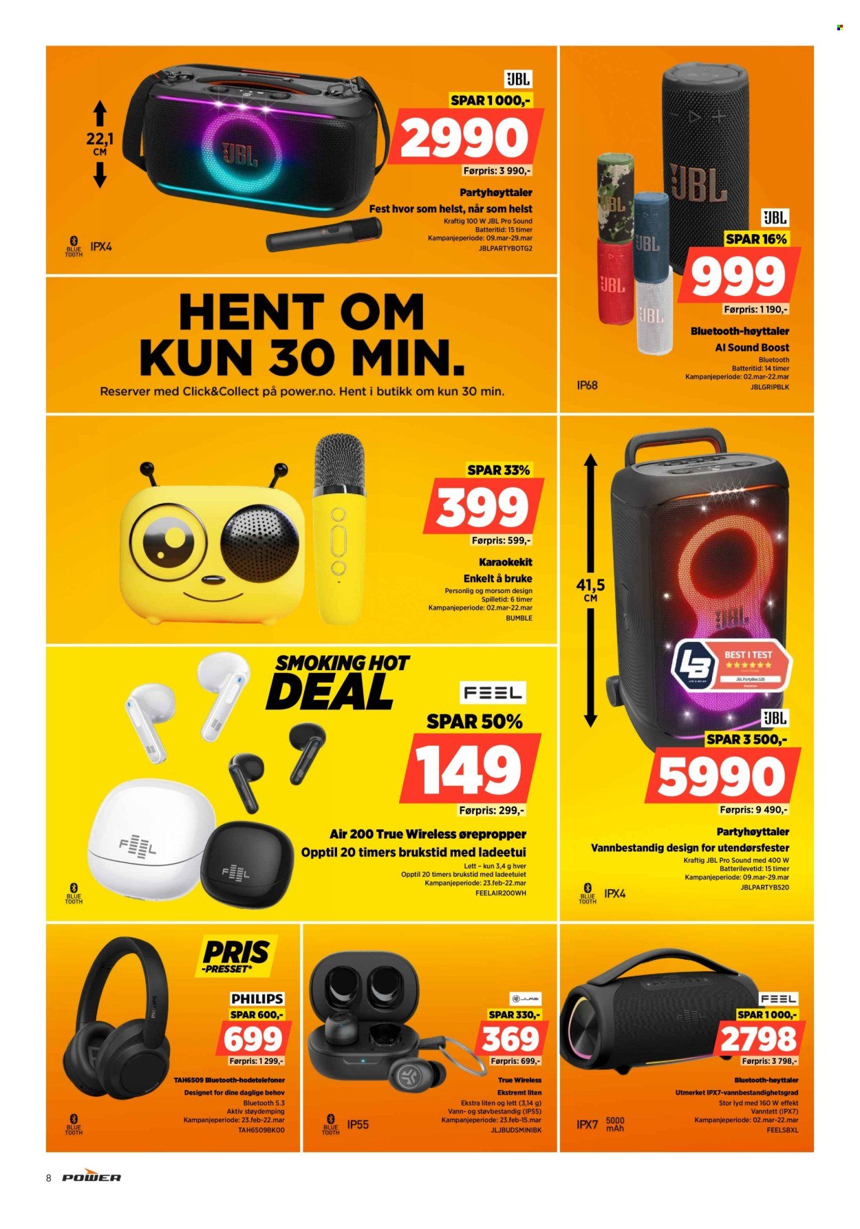 POWER kundeavis - Fra mandag 9. mars 2026 (2026-03-09 - 2026-03-15)