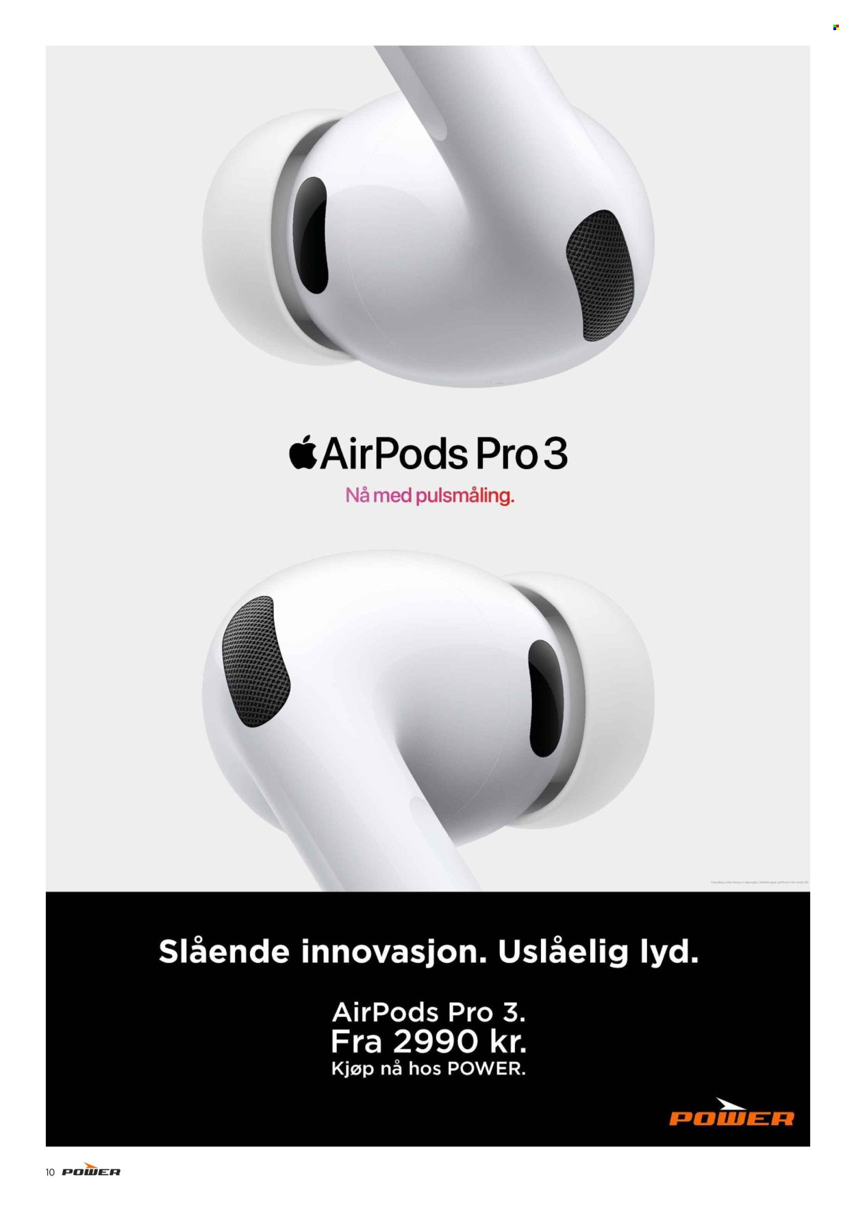 POWER kundeavis - Fra mandag 9. mars 2026 (2026-03-09 - 2026-03-15)