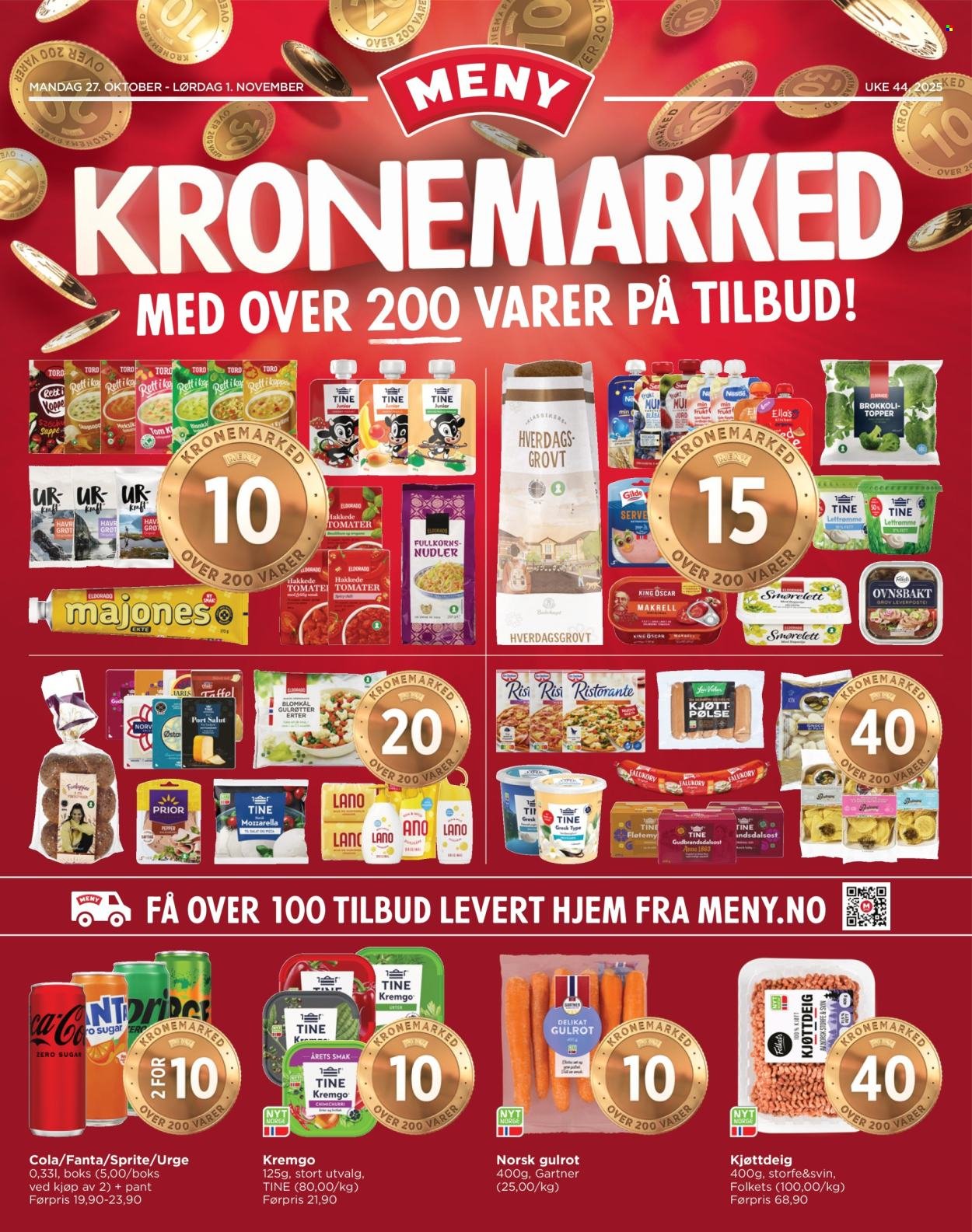MENY kundeavis - Fra mandag 27. oktober 2025 (2025-10-27 - 2025-11-01)