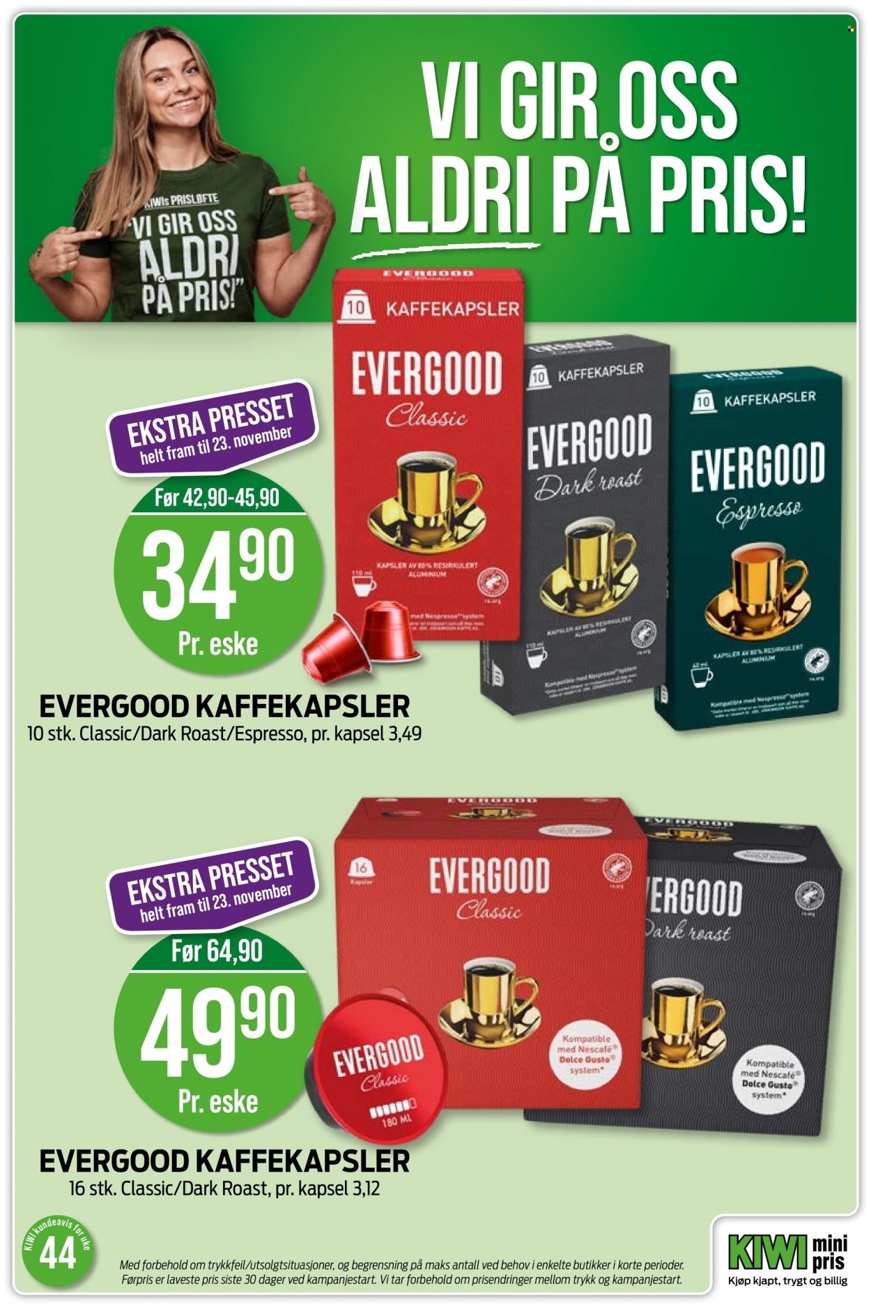 KIWI kundeavis - Fra mandag 27. oktober 2025 (2025-10-27 - 2025-11-02)