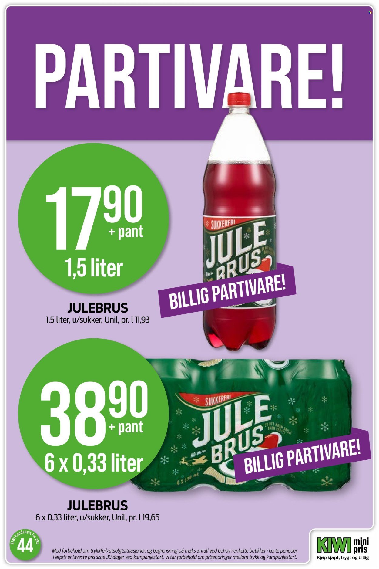 KIWI kundeavis - Fra mandag 27. oktober 2025 (2025-10-27 - 2025-11-02)