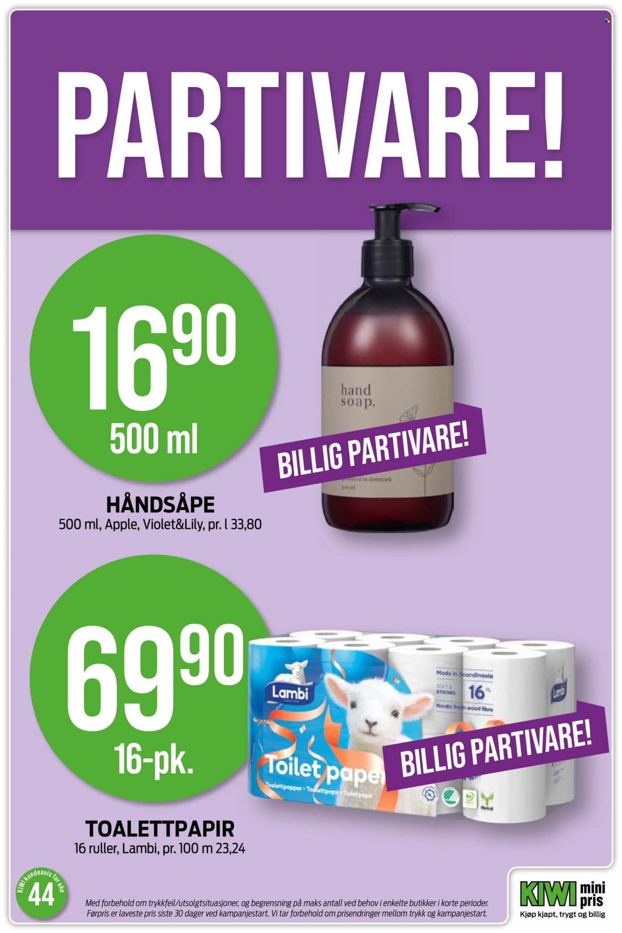 KIWI kundeavis - Fra mandag 27. oktober 2025 (2025-10-27 - 2025-11-02)