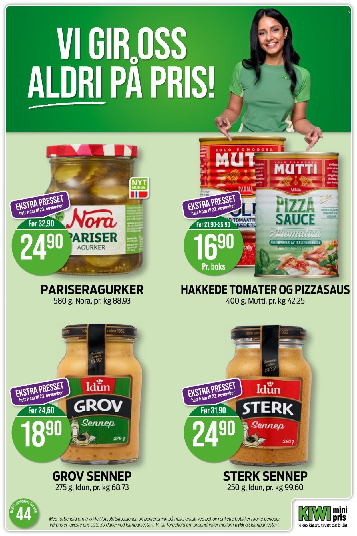 KIWI kundeavis - Fra mandag 27. oktober 2025 (2025-10-27 - 2025-11-02)