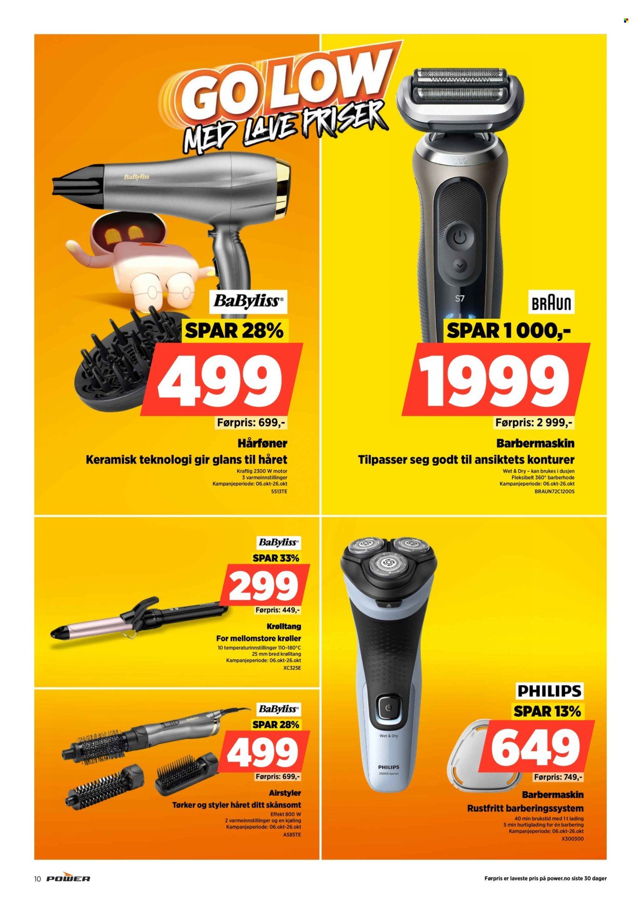 POWER kundeavis - Fra mandag 13. oktober 2025 (2025-10-13 - 2025-10-19)