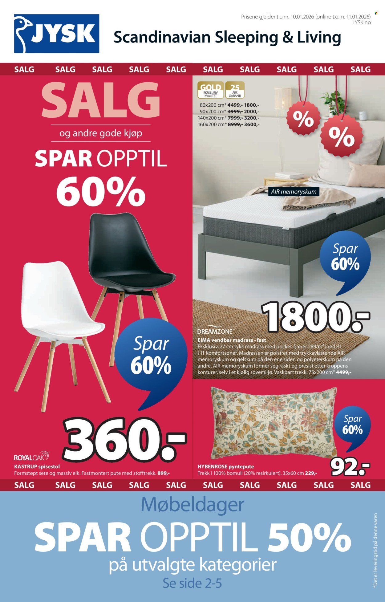 JYSK kundeavis - Fra onsdag 24. desember 2025 (2025-12-24 - 2026-01-10)