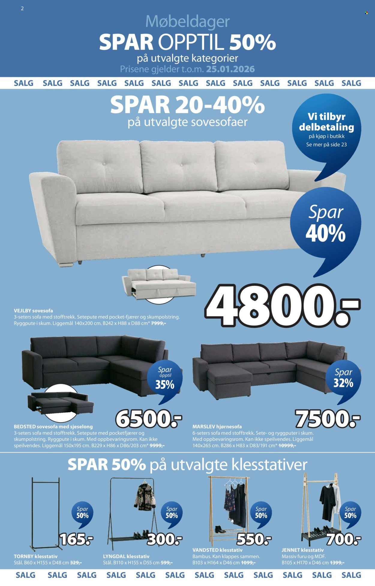 JYSK kundeavis - Fra onsdag 24. desember 2025 (2025-12-24 - 2026-01-10)