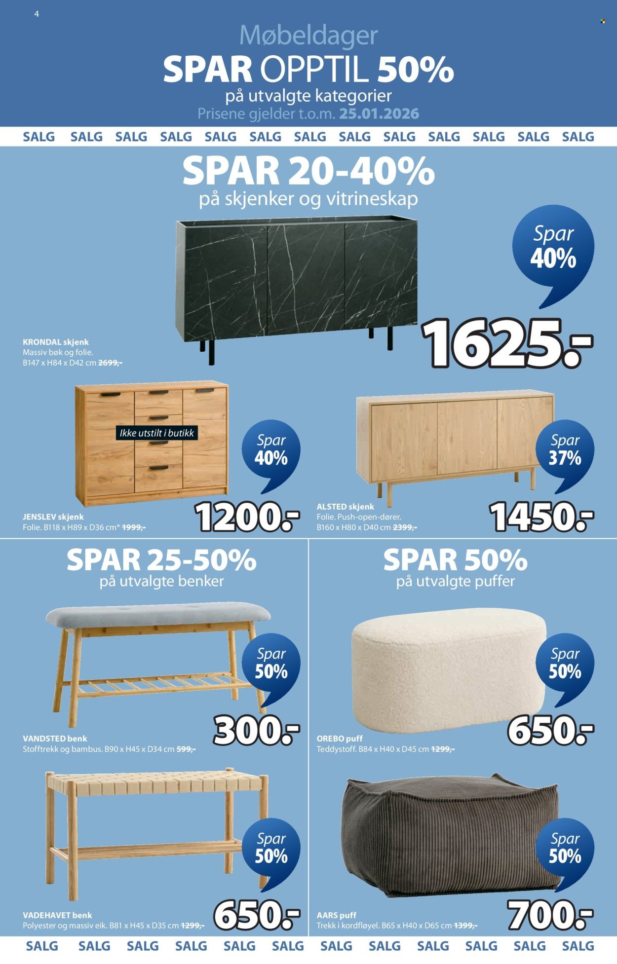 JYSK kundeavis - Fra onsdag 24. desember 2025 (2025-12-24 - 2026-01-10)
