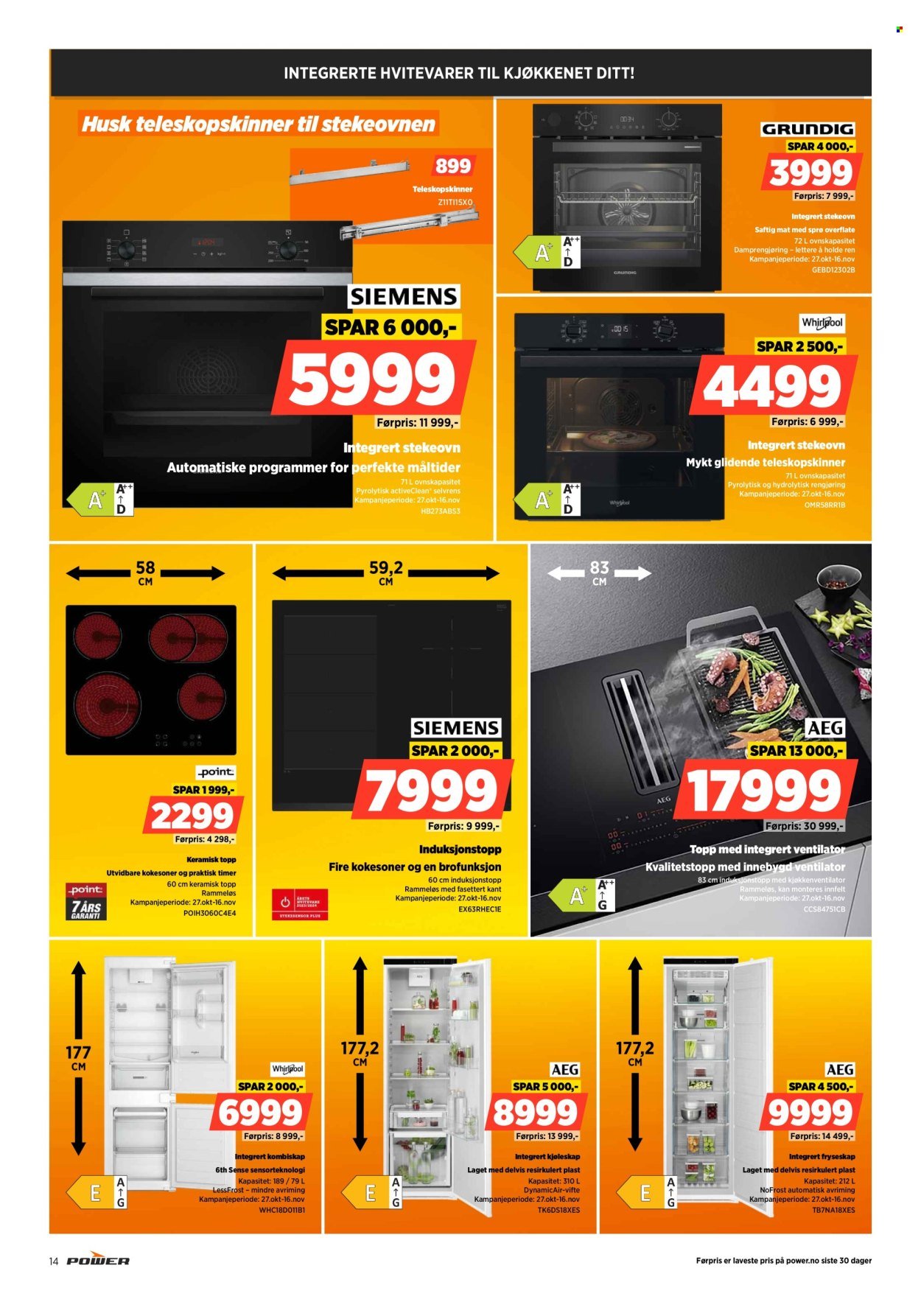 POWER kundeavis - Fra mandag 10. november 2025 (2025-11-10 - 2025-11-16)