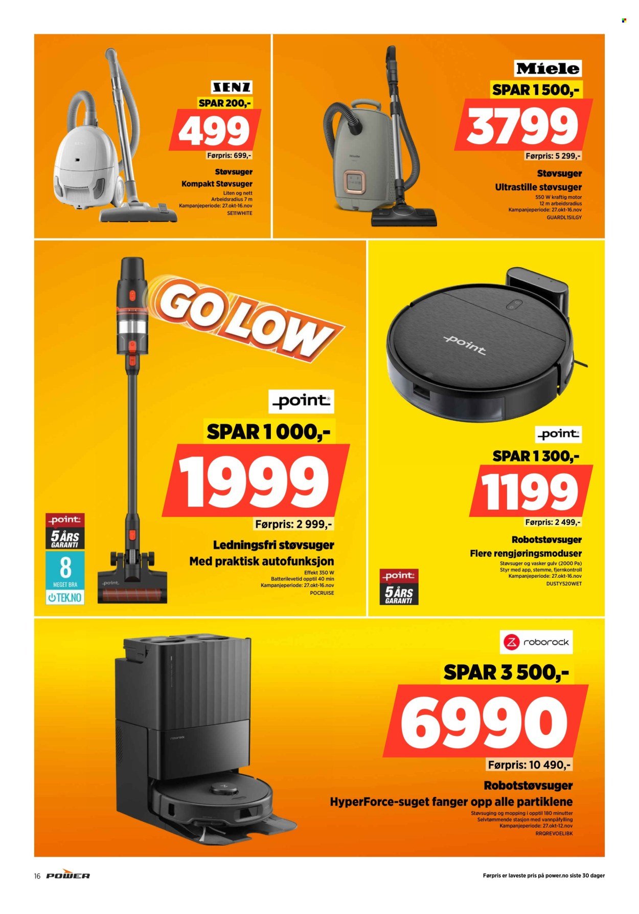 POWER kundeavis - Fra mandag 10. november 2025 (2025-11-10 - 2025-11-16)