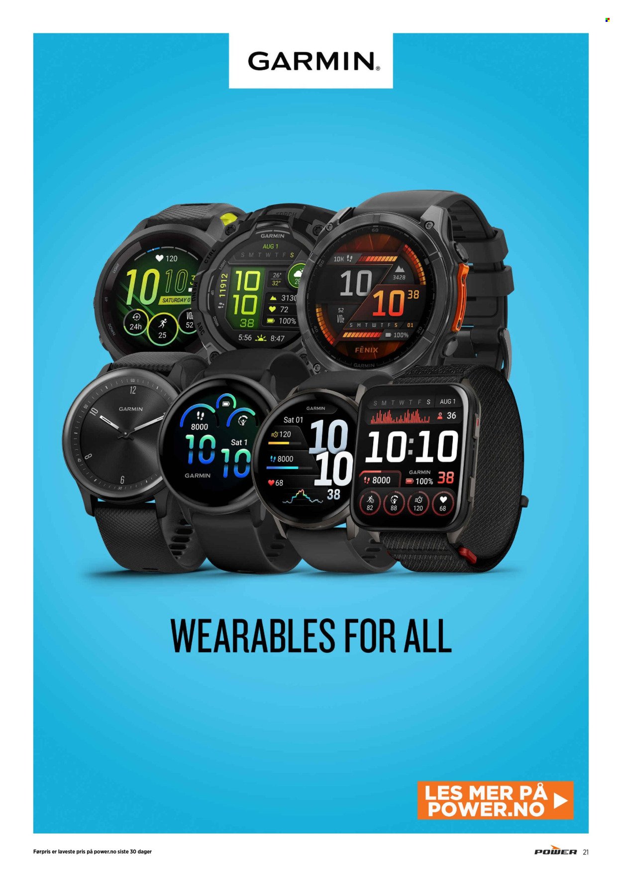 POWER kundeavis - Fra mandag 10. november 2025 (2025-11-10 - 2025-11-16)