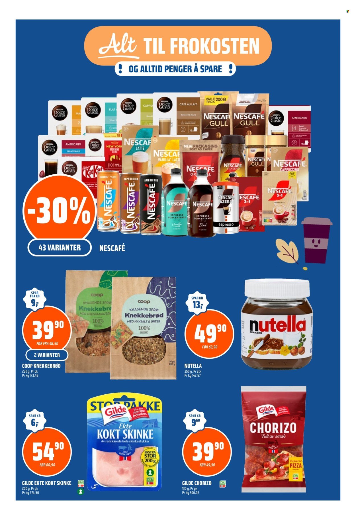 COOP OBS kundeavis - Fra søndag 13. september 2026