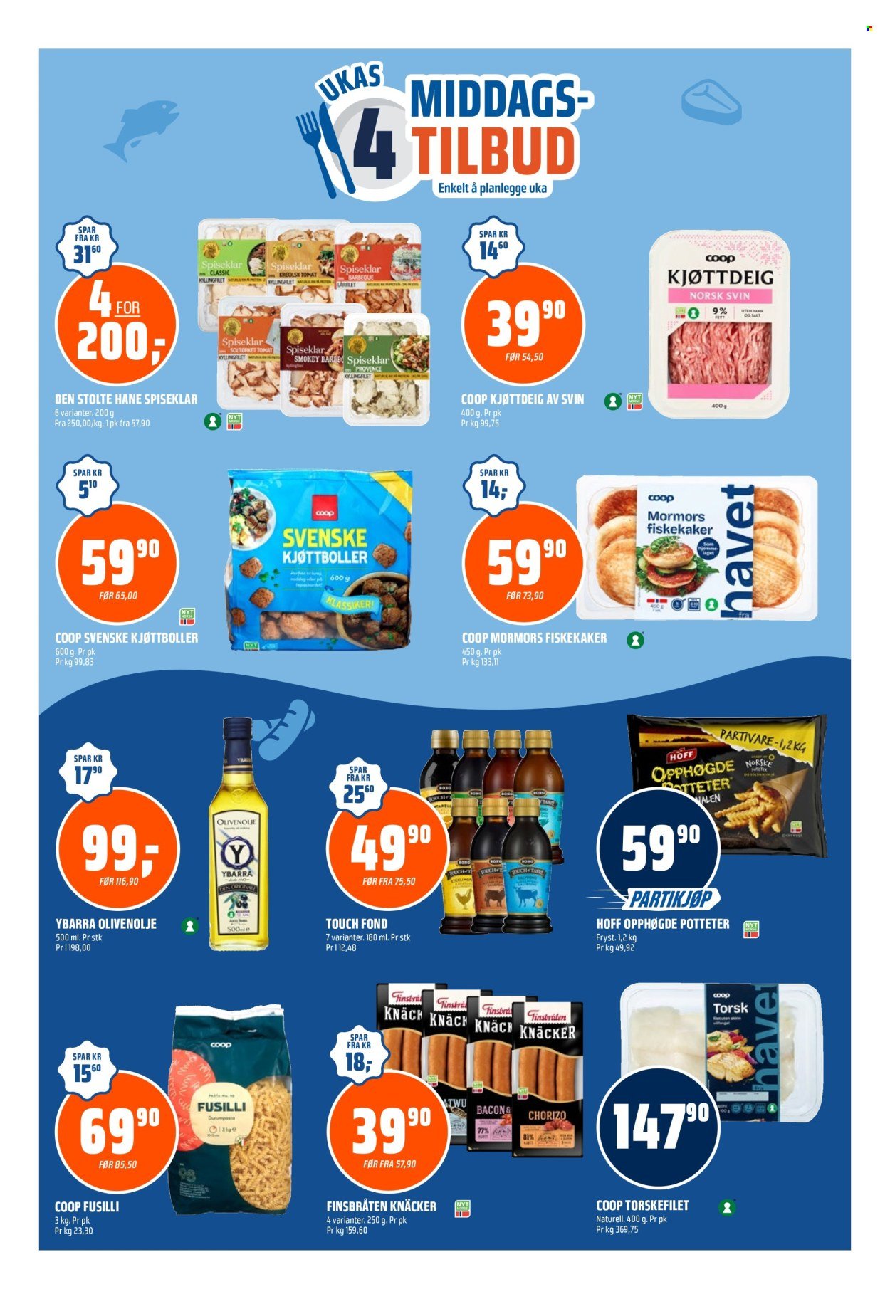 COOP OBS kundeavis - Fra søndag 13. september 2026