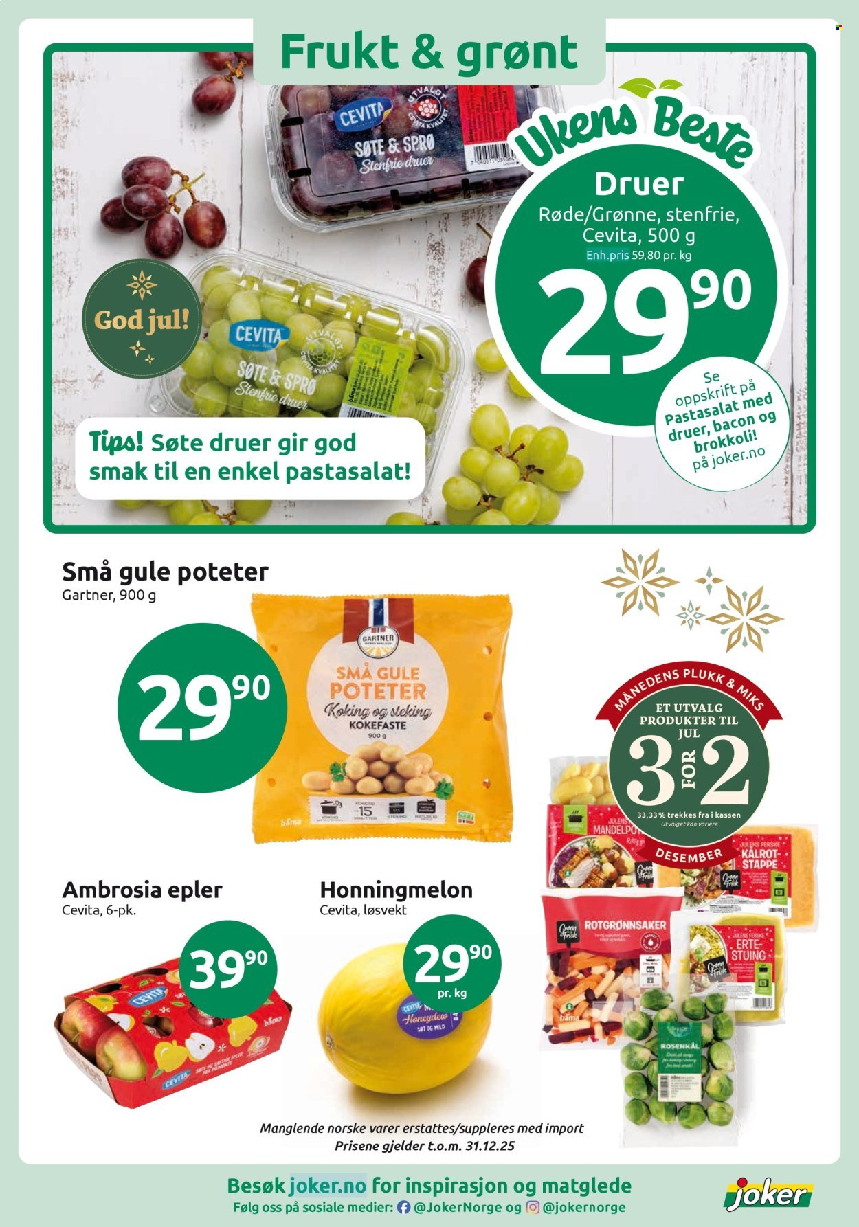 JOKER kundeavis - Fra søndag 14. desember 2025 (2025-12-14 - 2025-12-14)