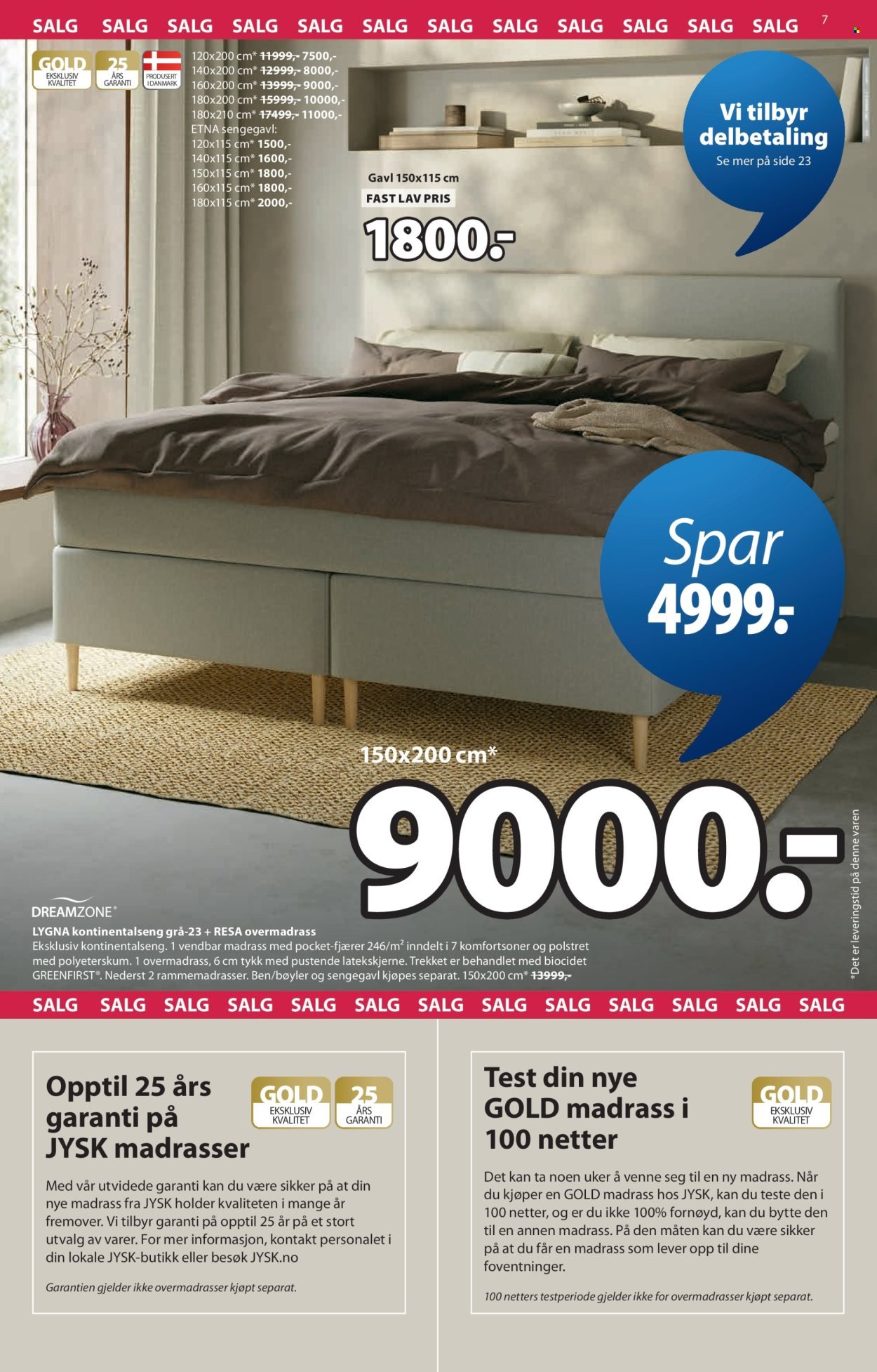 JYSK kundeavis - Fra mandag 1. juni 2026