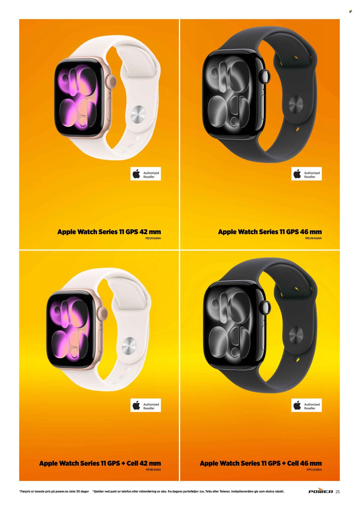 POWER kundeavis - Fra tirsdag 14. april 2026 (2026-04-14 - 2026-04-19)