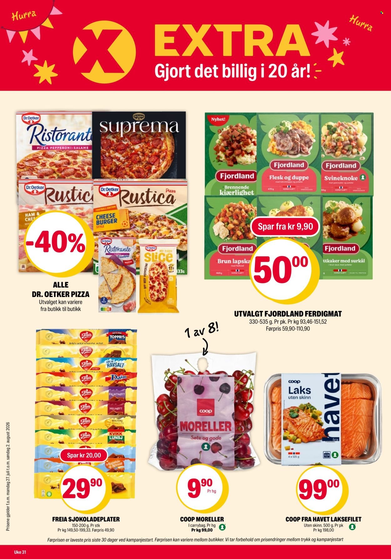 COOP EXTRA kundeavis - Uke 31