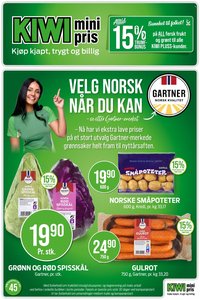 KIWI kundeavis - Fra mandag 3. november 2025 (2025-11-03 - 2025-11-09)