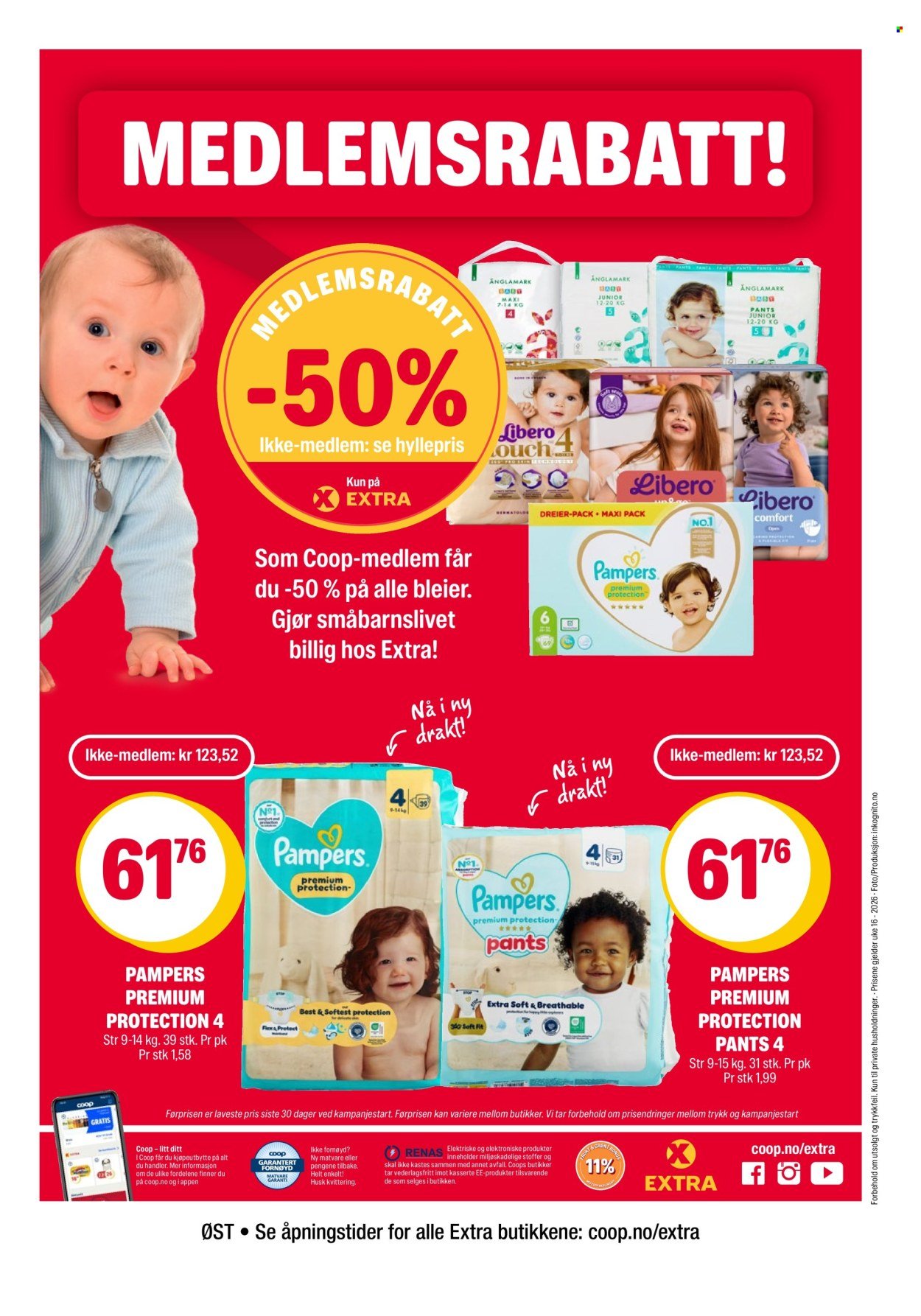 COOP EXTRA kundeavis - Uke 16 (2026-04-13 - 2026-04-19)