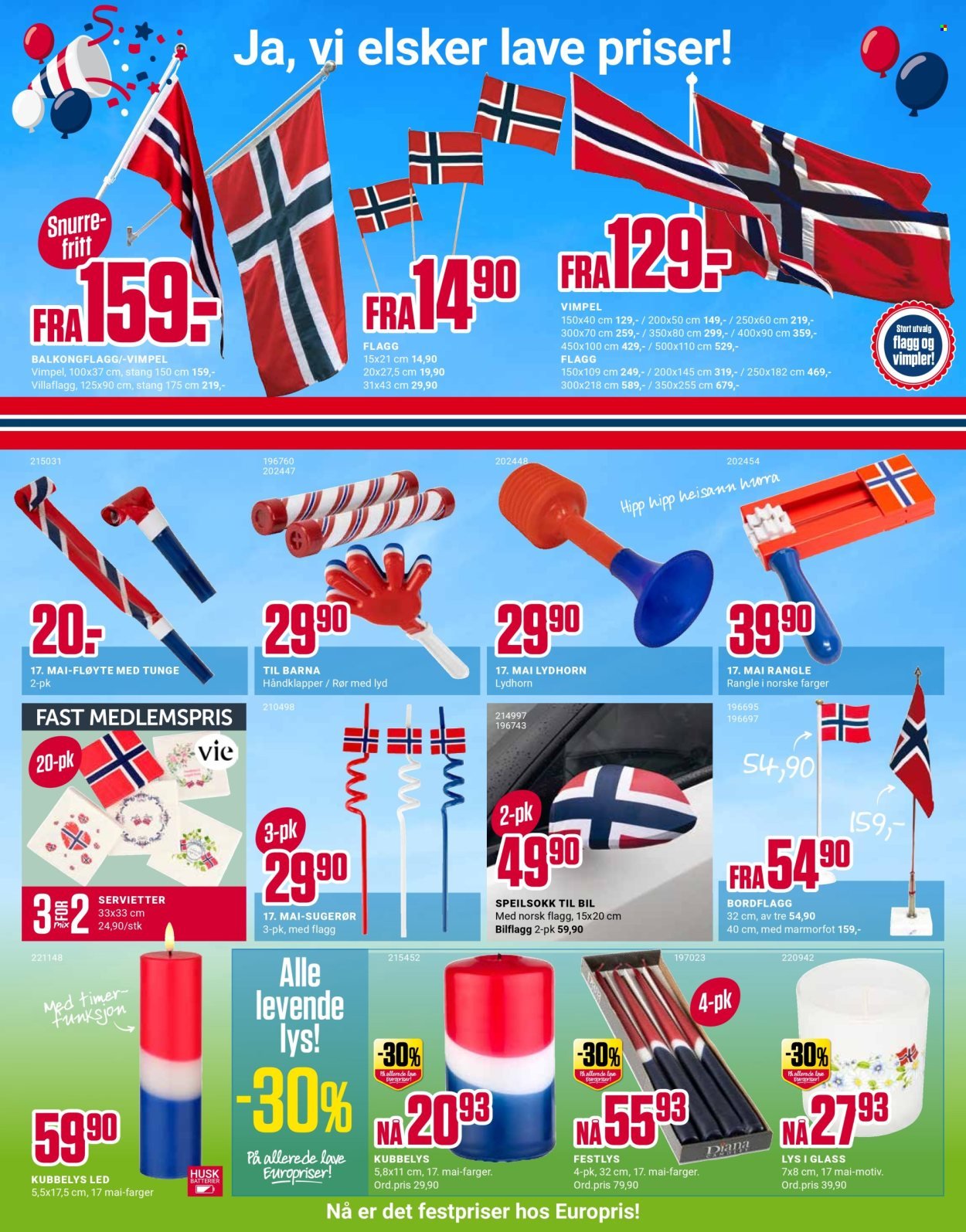 EUROPRIS kundeavis - Fra mandag 11. mai 2026 (2026-05-11 - 2026-05-16)