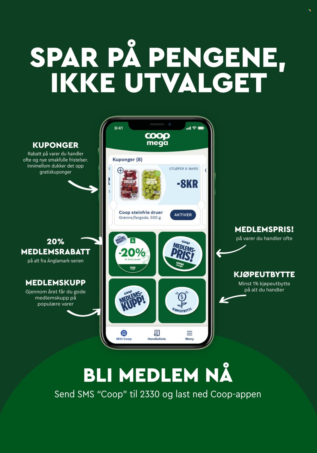 COOP MEGA kundeavis - Uke 20 (2026-05-11 - 2026-05-16)