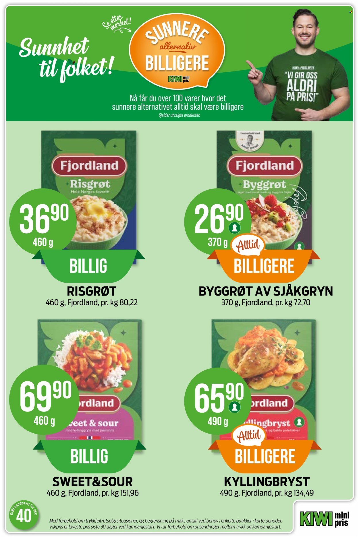 KIWI kundeavis - Fra mandag 28. september 2026
