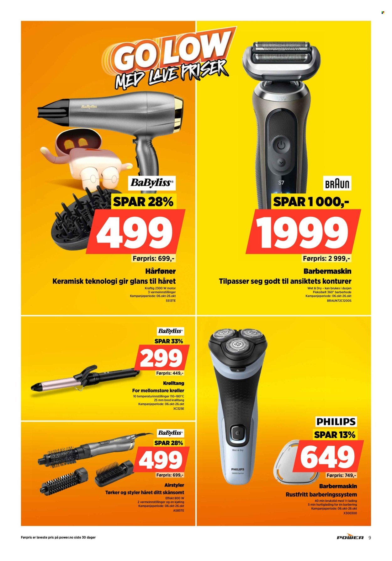 POWER kundeavis - Fra mandag 20. oktober 2025 (2025-10-20 - 2025-10-26)