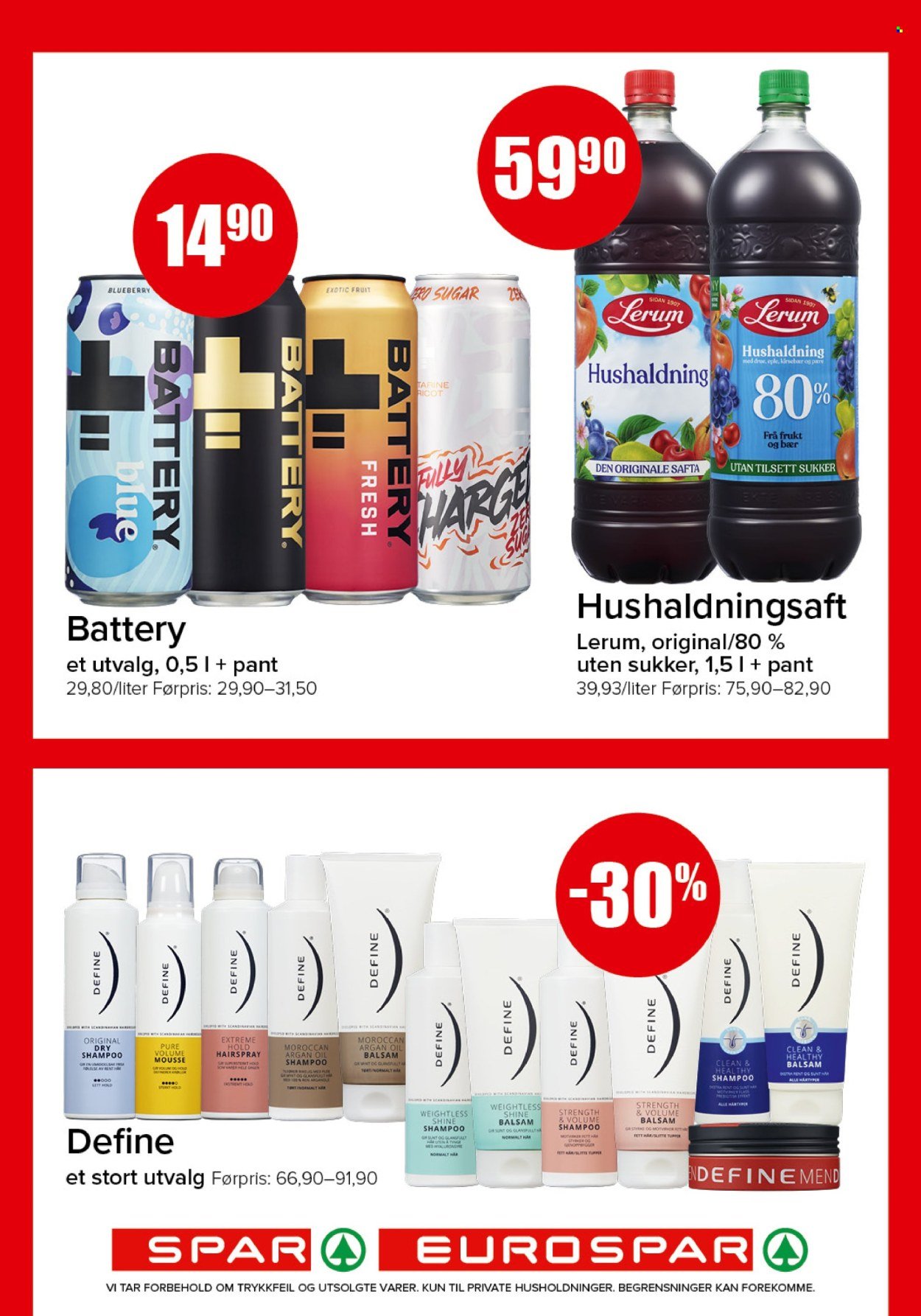 SPAR kundeavis - SPAR, EUROSPAR (2025-12-08 - 2025-12-14)