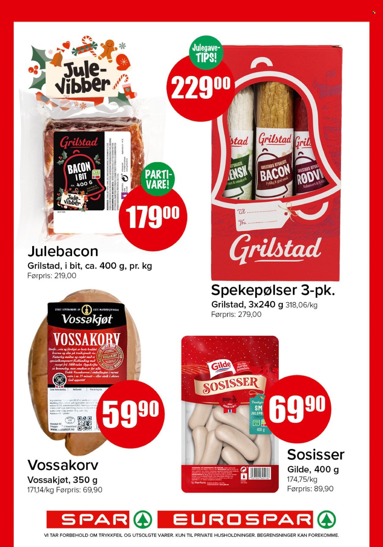 SPAR kundeavis - SPAR, EUROSPAR (2025-12-08 - 2025-12-14)