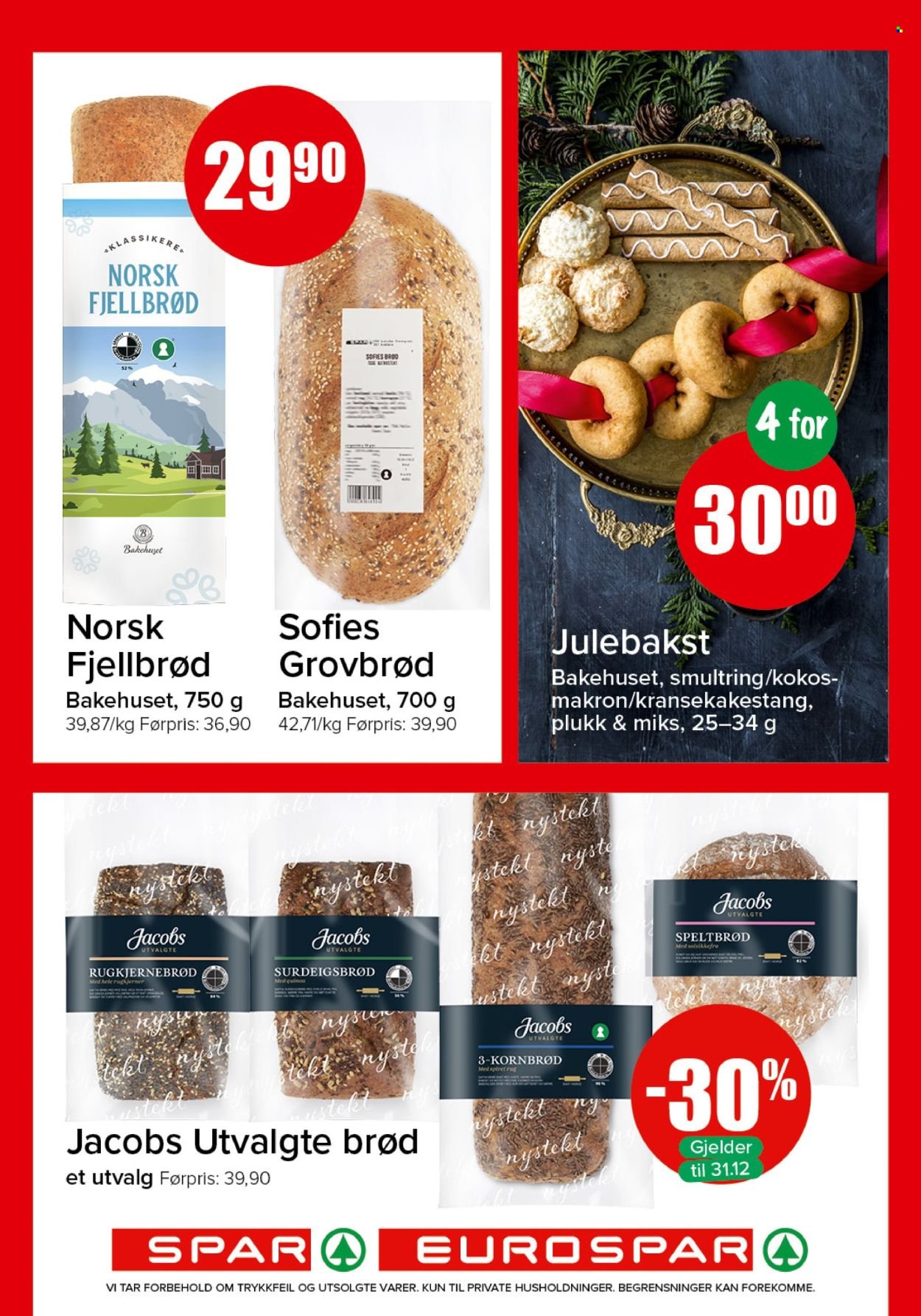 SPAR kundeavis - SPAR, EUROSPAR (2025-12-08 - 2025-12-14)