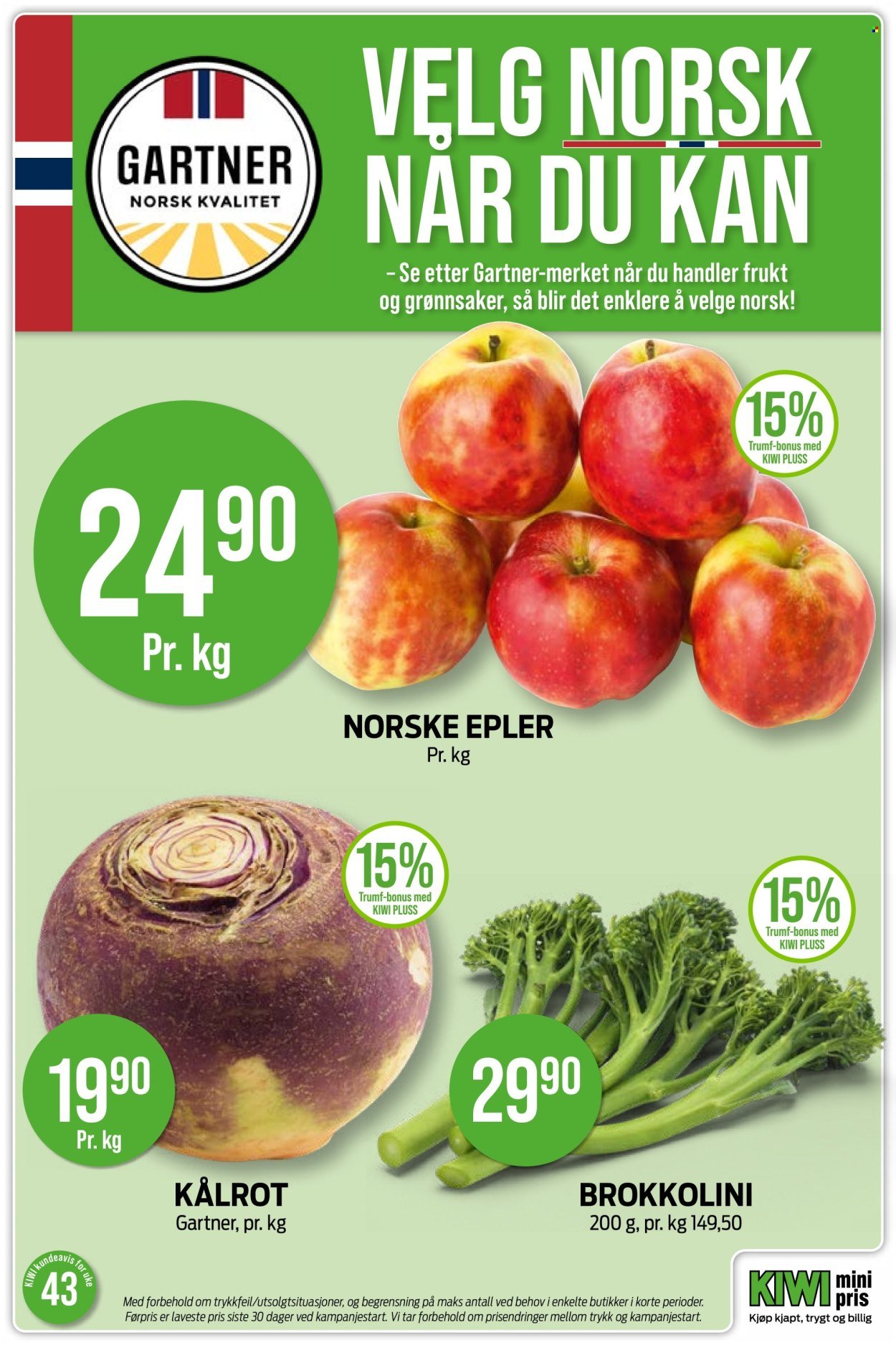 KIWI kundeavis - Fra mandag 20. oktober 2025 (2025-10-20 - 2025-10-26)