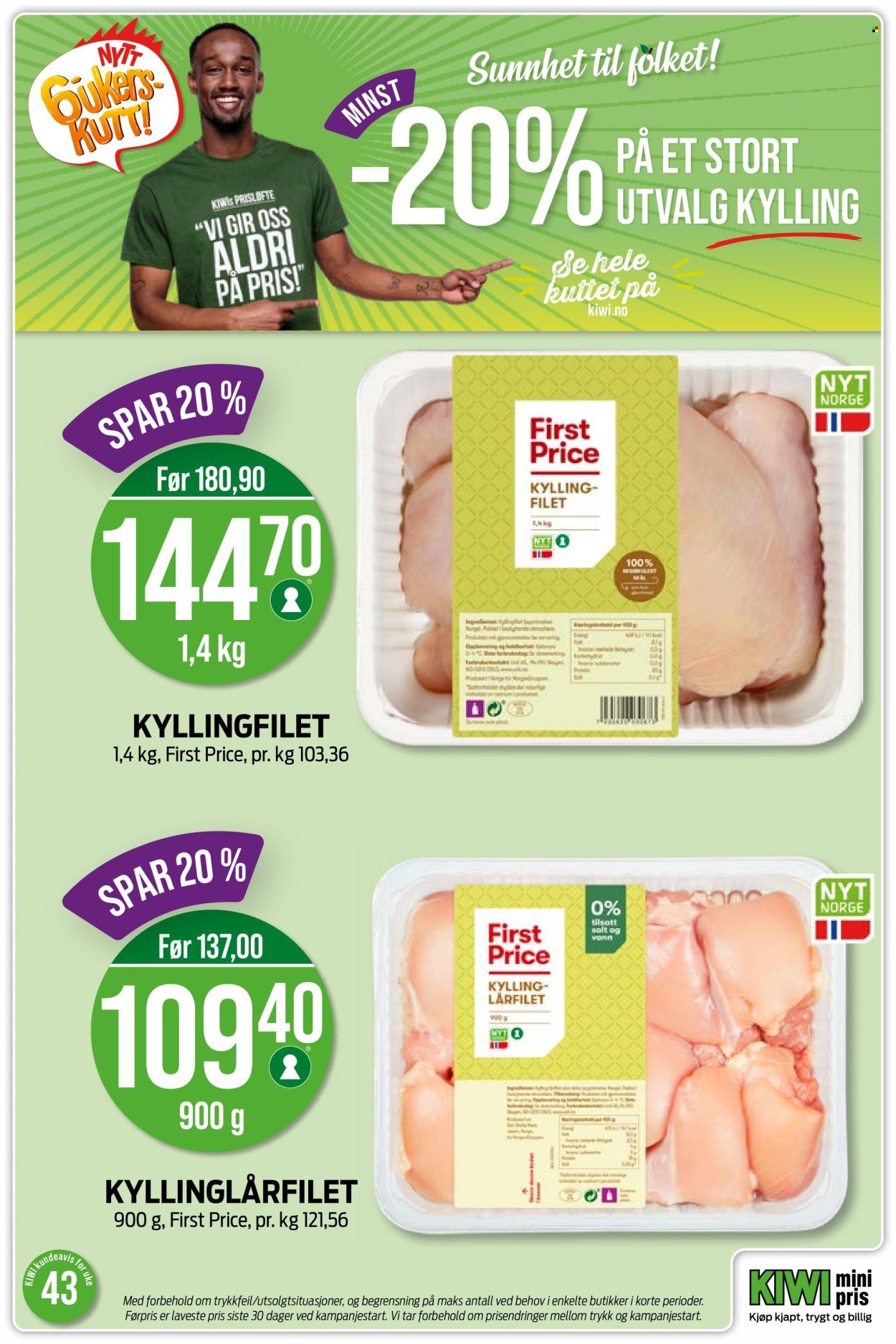 KIWI kundeavis - Fra mandag 20. oktober 2025 (2025-10-20 - 2025-10-26)
