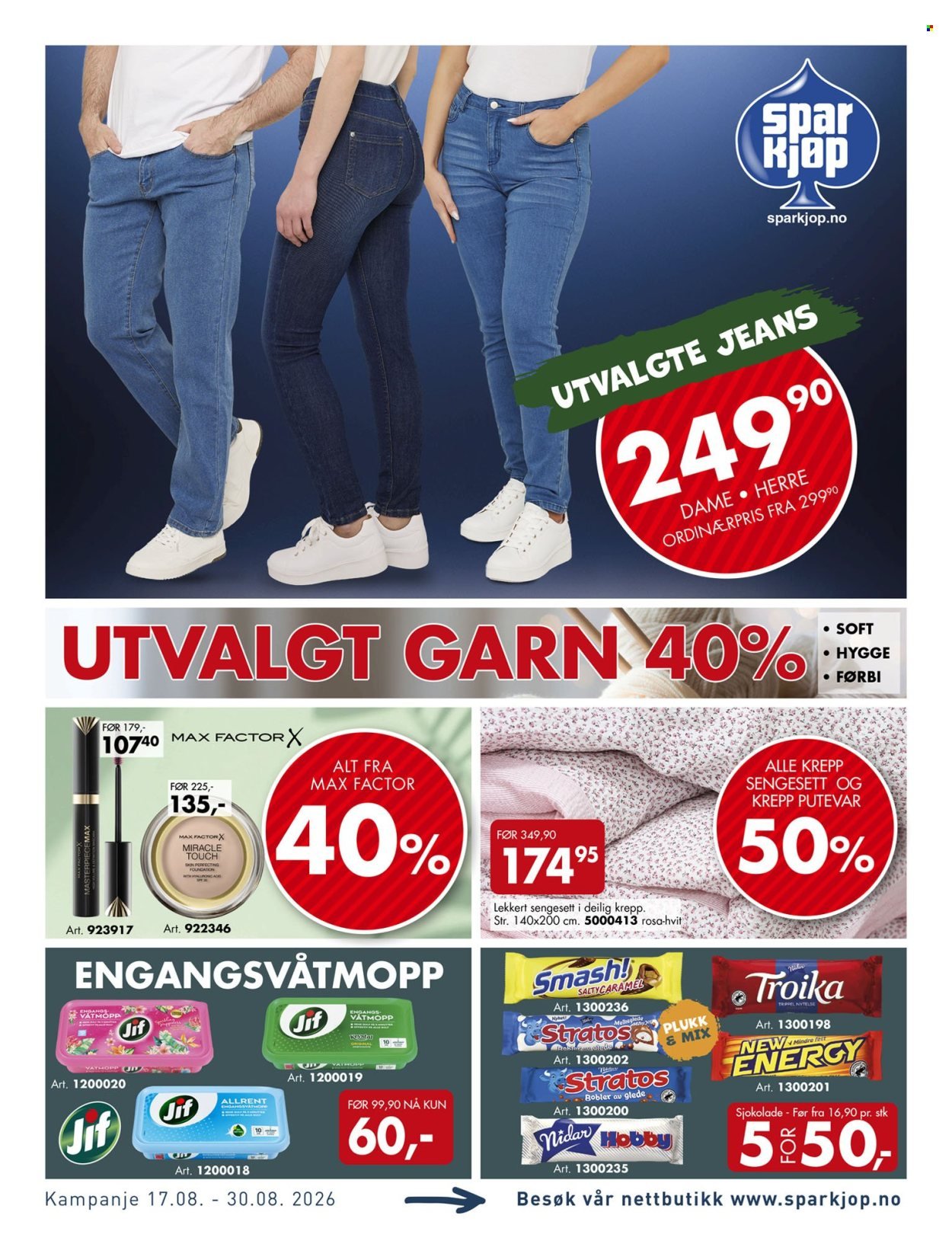 SPARKJØP kundeavis - Fra mandag 17. august 2026