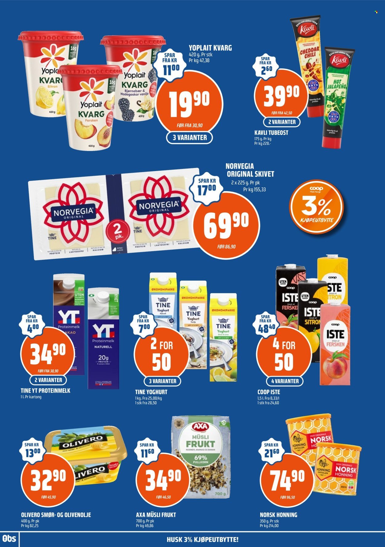 COOP OBS kundeavis - Fra søndag 23. august 2026