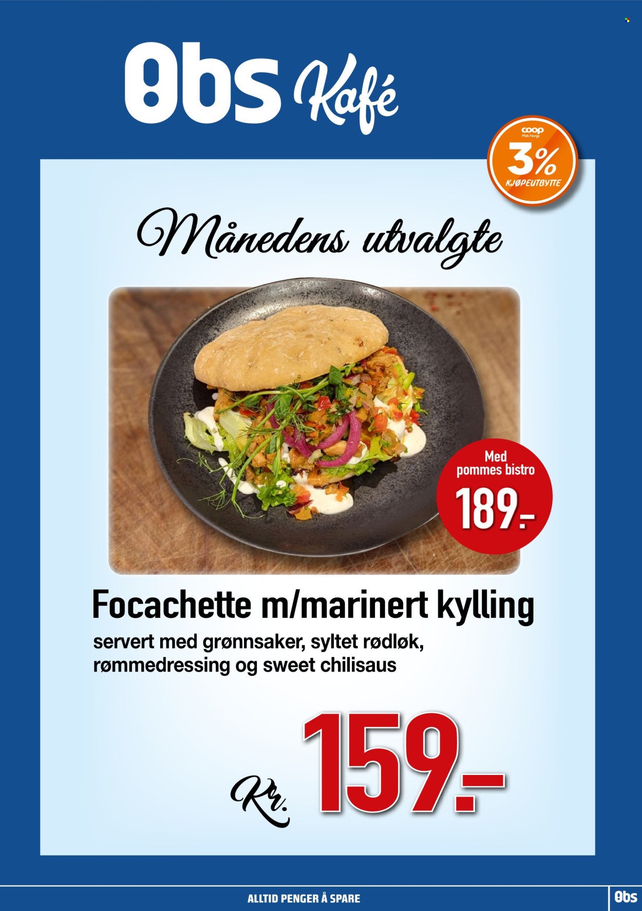 COOP OBS kundeavis - Fra søndag 23. august 2026