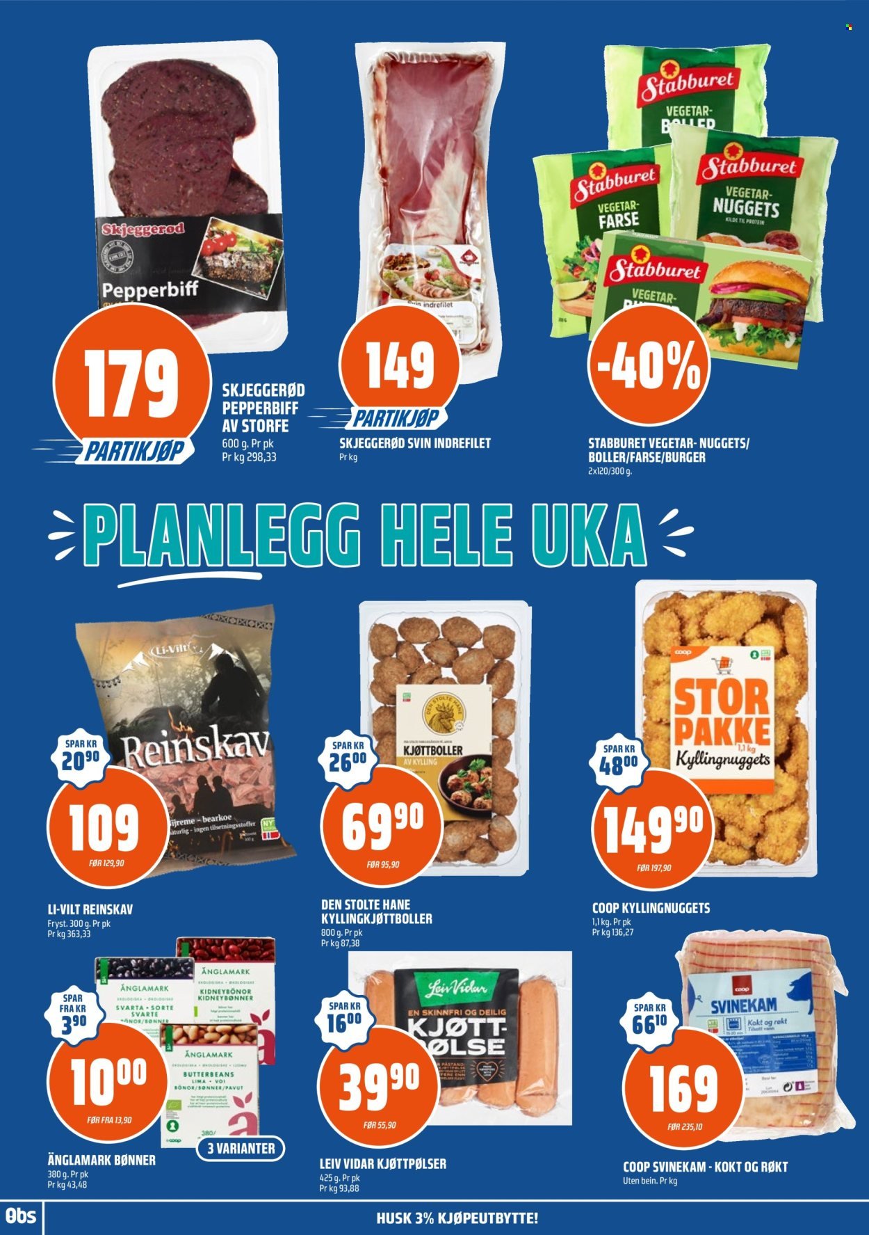 COOP OBS kundeavis - Fra søndag 23. august 2026