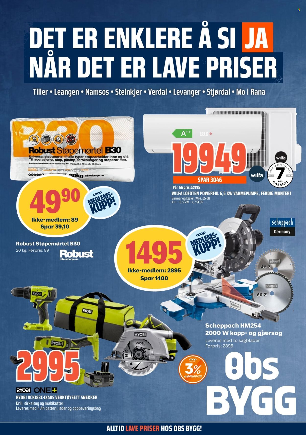 COOP OBS kundeavis - Fra søndag 23. august 2026