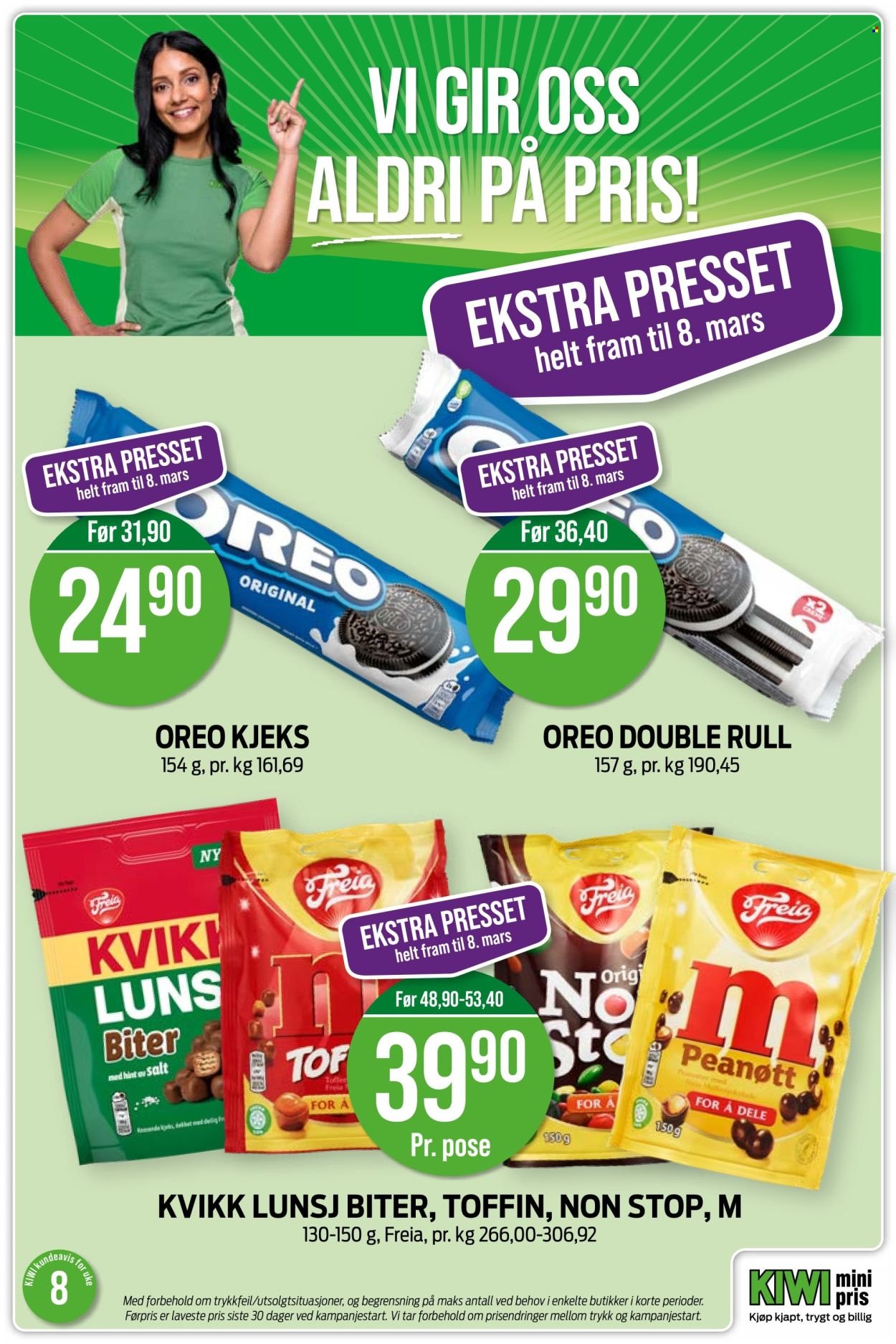 KIWI kundeavis - Fra mandag 16. februar 2026 (2026-02-16 - 2026-02-22)