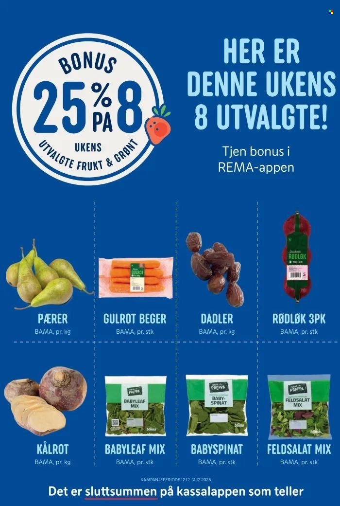 REMA 1000 kundeavis - Uke 52 (2025-12-22 - 2025-12-24)